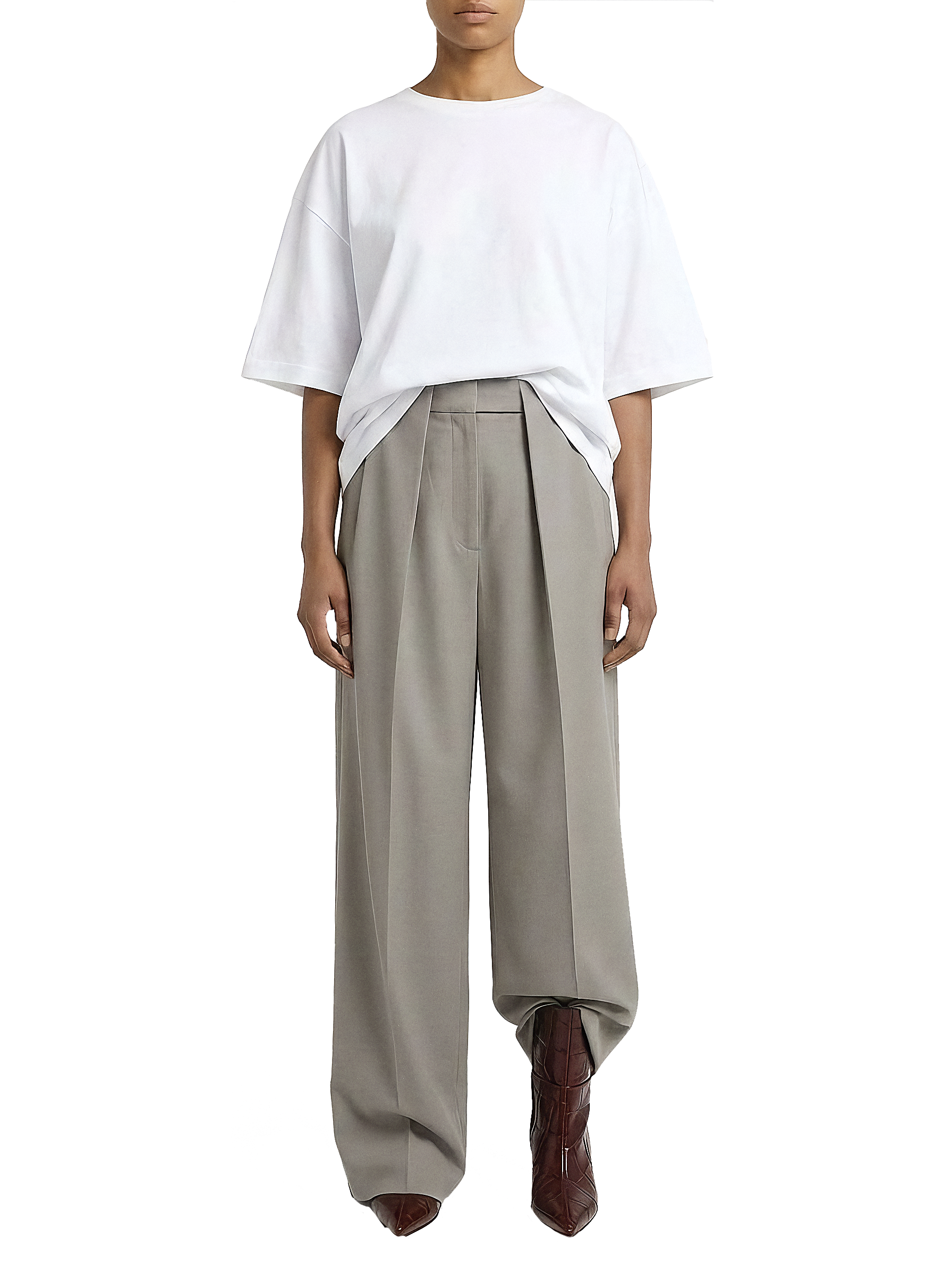 NERINE PLEATED TROUSERS